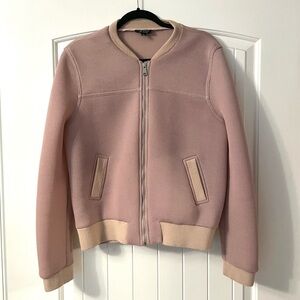 Topshop mesh bomber jacket